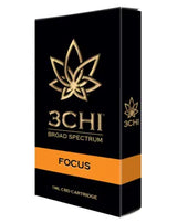 3Chi CBD Focused Blend 1ml Vape Cart – Focus Formula for Clarity and Mental Support