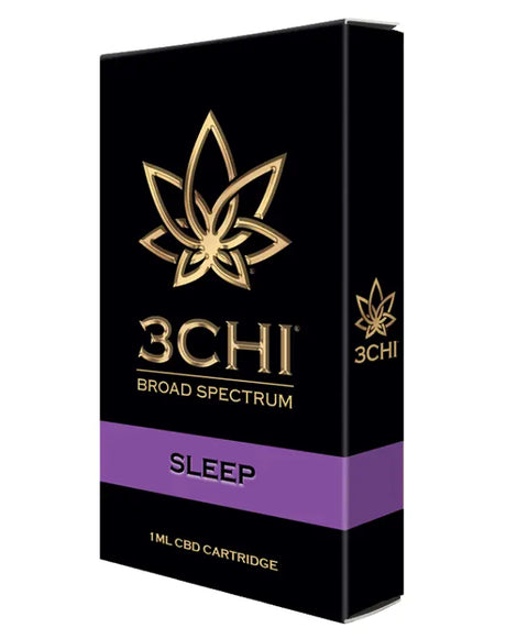 3Chi CBD Focused Blend 1ml Vape Cart – Sleep Formula for Restful Nights and Relaxation