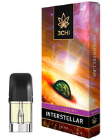 Packaging and Pod for 3Chi's Interstellar True Strain Vape Pod 2g