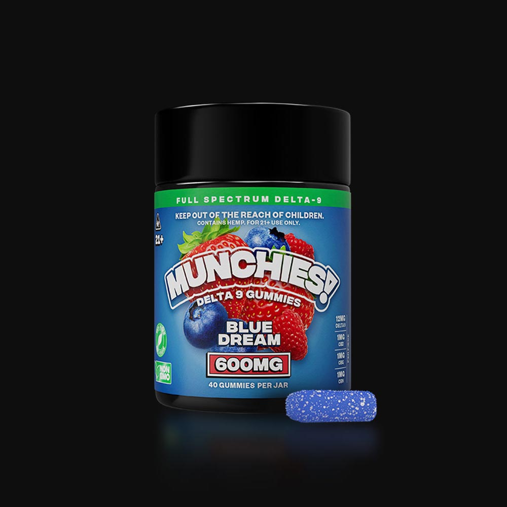 Munchies Blue Dream Full-Spectrum Delta-9 THC Gummies