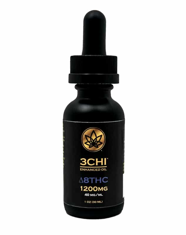 3Chi Delta 8 THC Tincture 1200mg