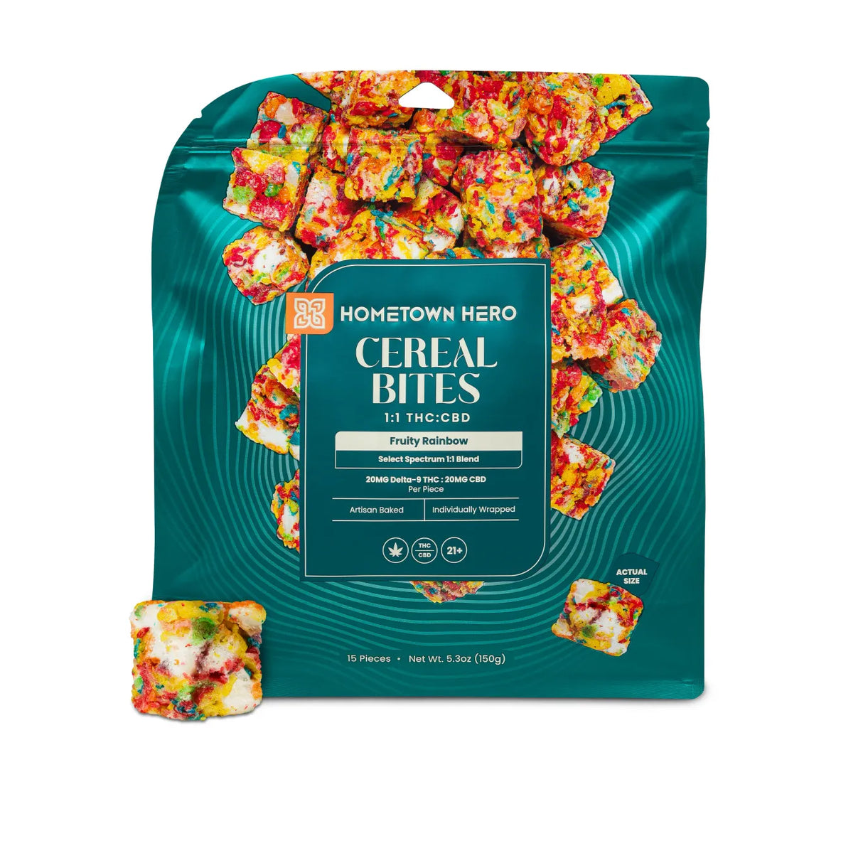 Hometown Hero Cereal Bites - THC + CBD