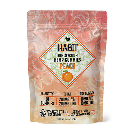 Picture of Habit's High Spectrum Delta-9 CBD Gummies 20ct