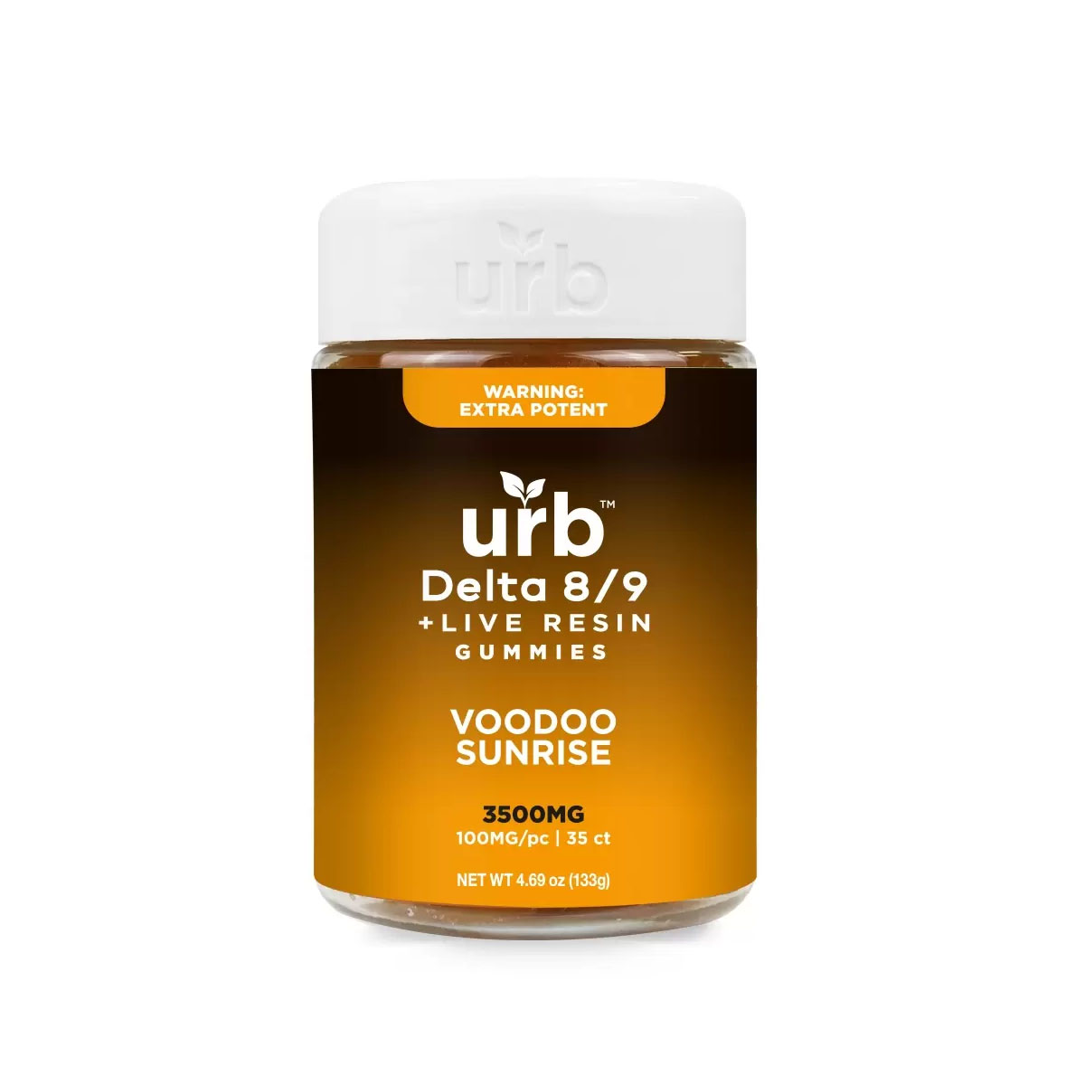 URB Delta 8/Delta 9 Live Resin Extra Potent Gummies 35ct